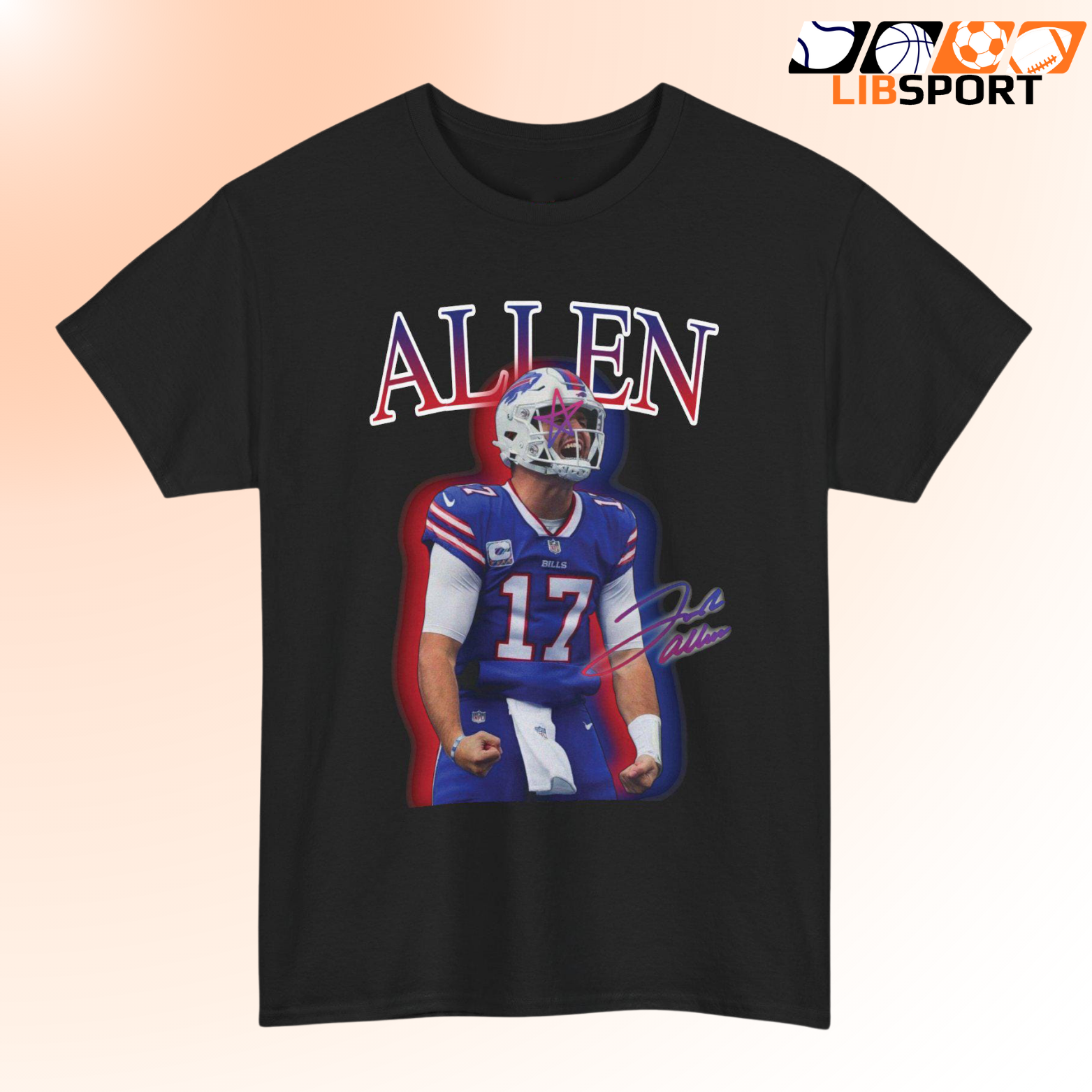 Josh Allen Buffalo Bills T Shirt, Unisex Game Day Streetwear Shirt